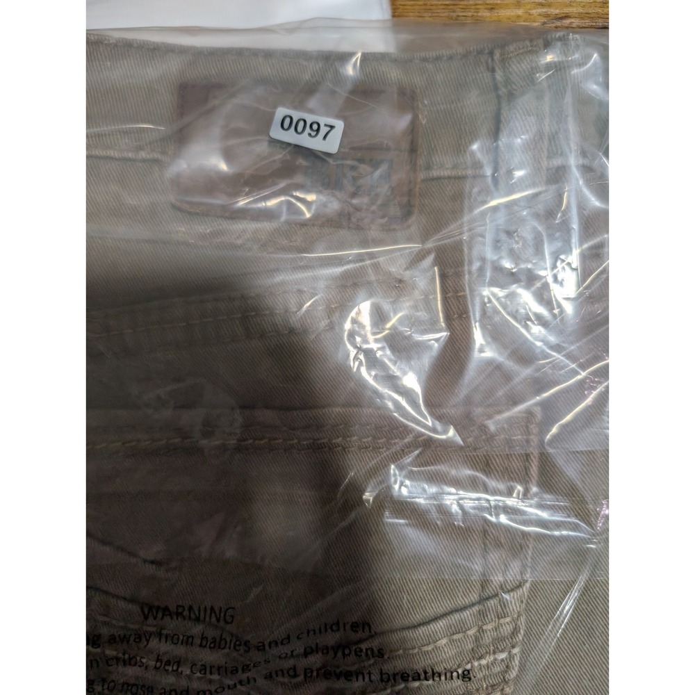 BKE Jake Straight Leg Jeans Mens 31R Beige Khaki Stretch Denim Pants - Picture 10 of 10